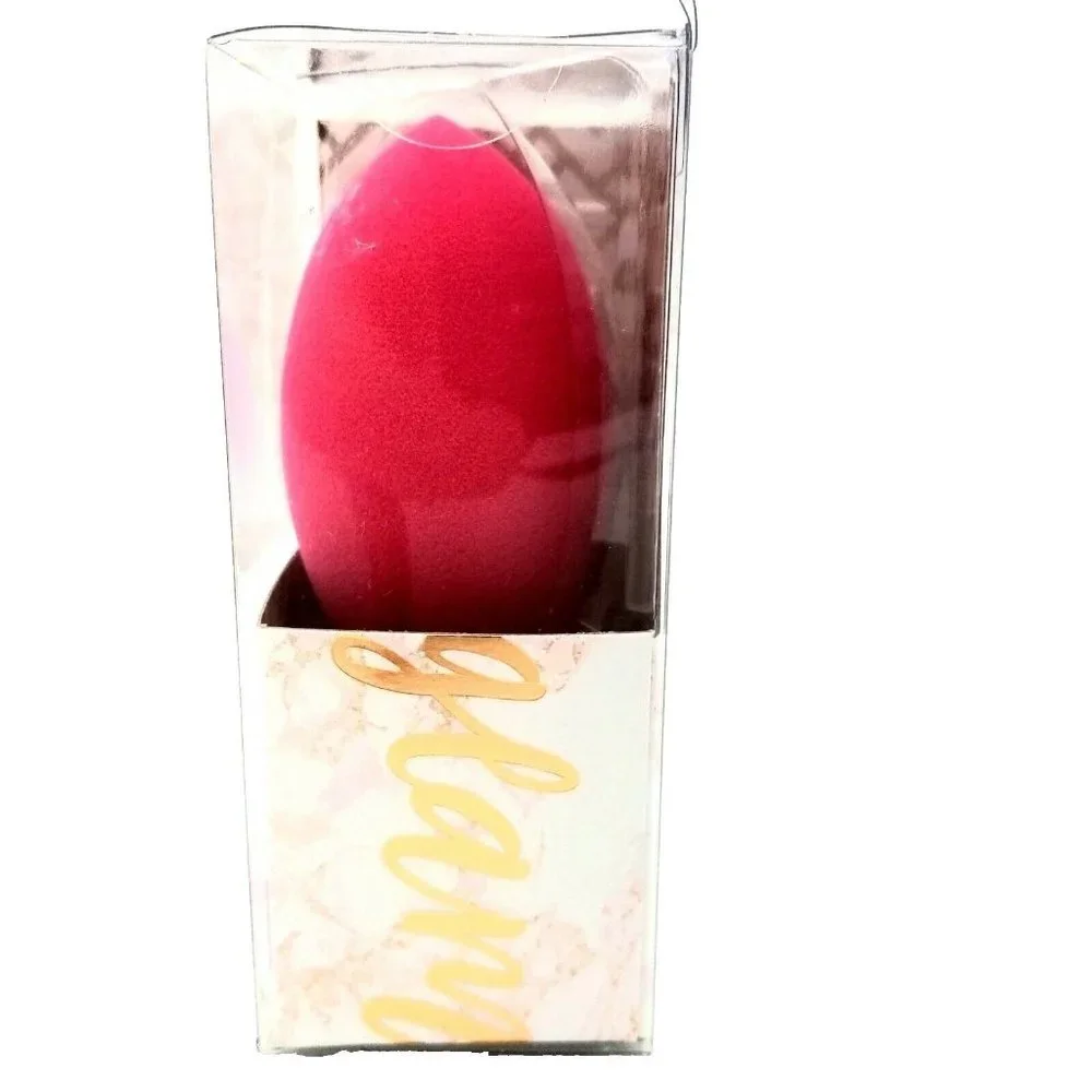 Conair True Glow Glam Vibrating Makeup Blender Sponge Standing Base Pink NEW